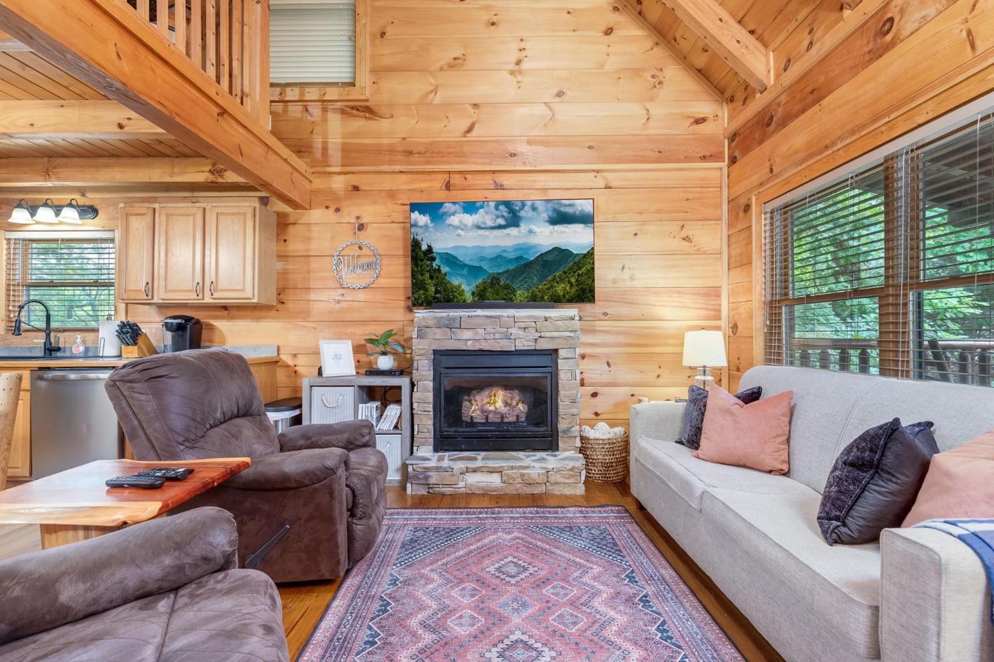 Elegant & Cozy Cabin Near Pigeon Forge Sevierville Esterno foto