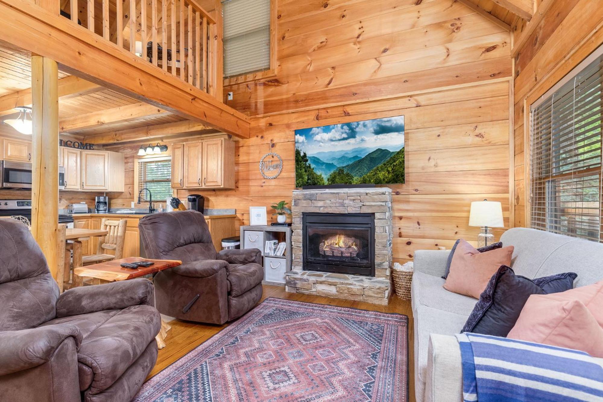 Elegant & Cozy Cabin Near Pigeon Forge Sevierville Esterno foto