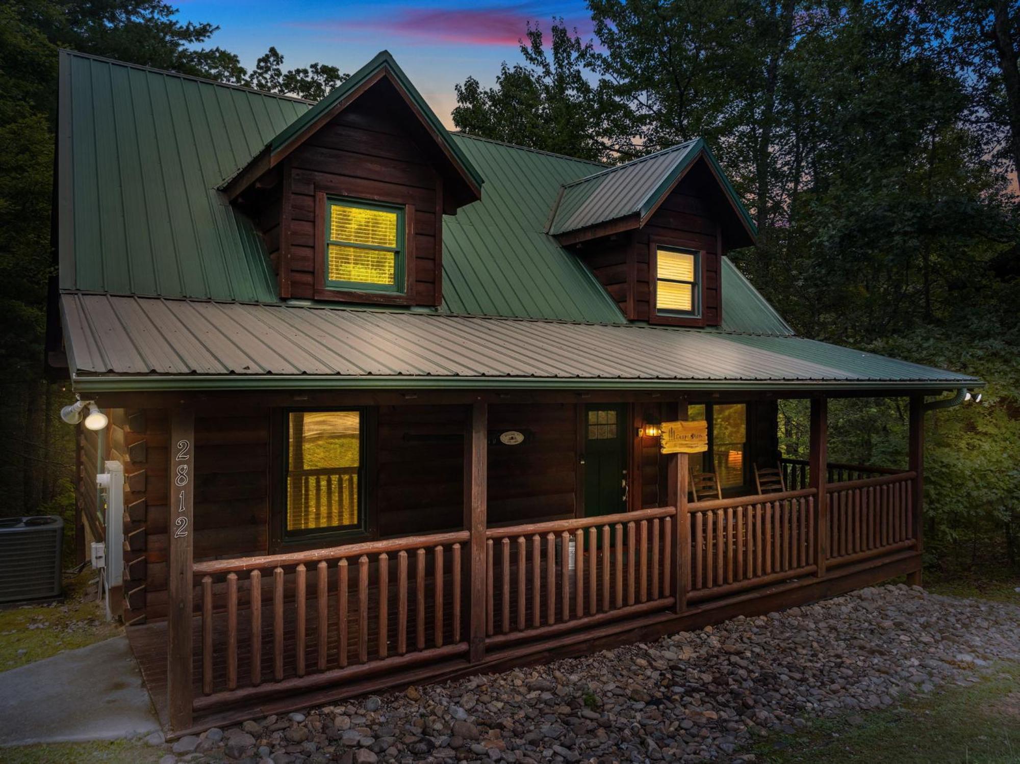 Elegant & Cozy Cabin Near Pigeon Forge Sevierville Esterno foto